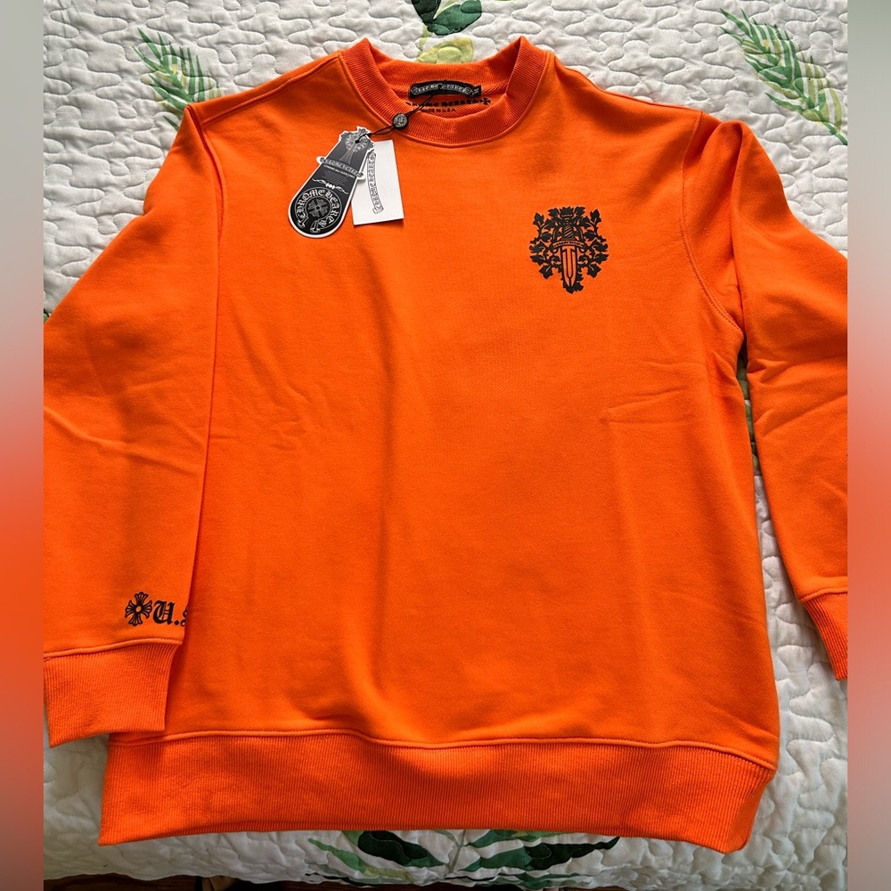 Chrome Hearts Vine Dagger Crewneck Sweatshirt